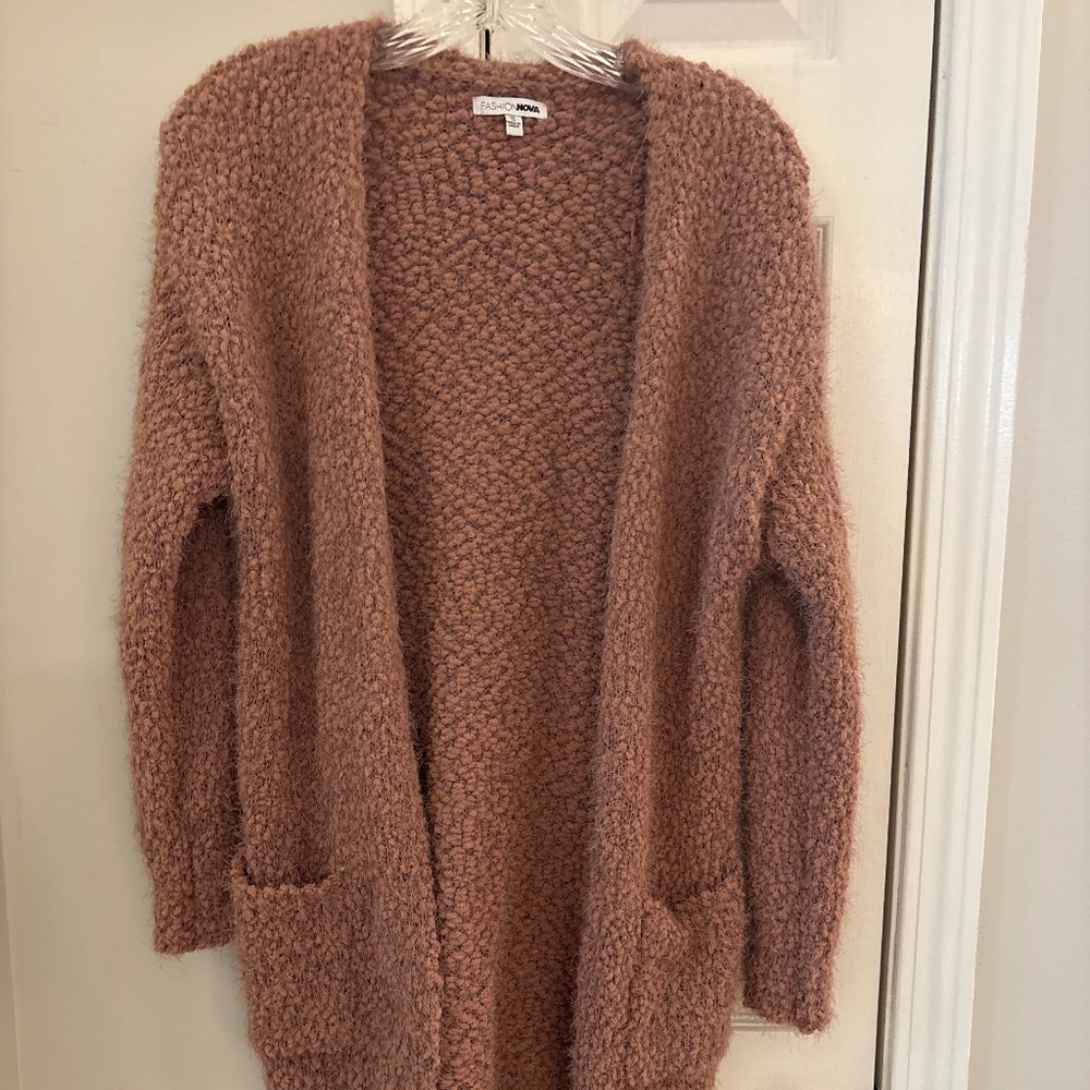 Dusty Rose Cardigan